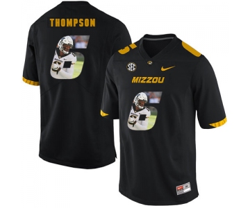 Missouri Tigers 6 Khmari Thompson Black Nike Fashion College Football Jersey