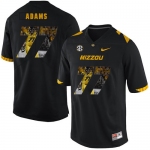 Missouri Tigers 77 Paul Adams Black Nike Fashion College Football Jersey