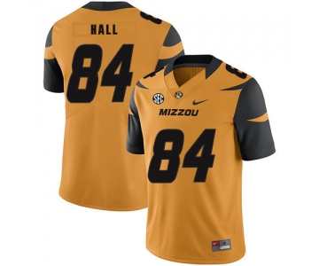 Missouri Tigers 84 Emanuel Hall Gold Nike College Football Jersey