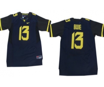 West Virginia Mountaineers #13 Andrew Buie 2013 Navy Blue Elite Jersey