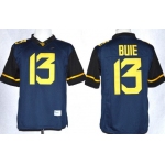 West Virginia Mountaineers #13 Andrew Buie 2013 Navy Blue Limited Jersey