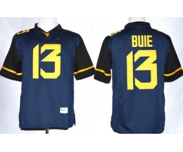 West Virginia Mountaineers #13 Andrew Buie 2013 Navy Blue Limited Jersey