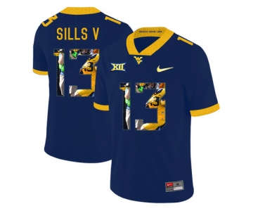 West Virginia Mountaineers 13 David Sills V Navy Fashion College Football Jersey