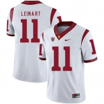 USC Trojans 11 Matt Leinart White College Football Jersey