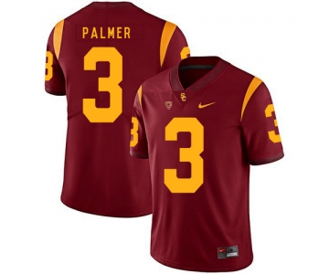 USC Trojans 3 Carson Palmer Red College Football Jersey