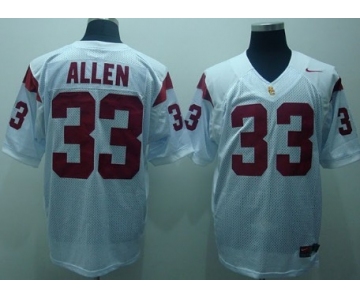 USC Trojans #33 Allen White Jersey