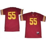 USC Trojans #55 Junior Seau Red Jersey