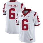 USC Trojans 6 Mark Sanchez White College Football Jersey