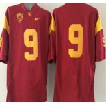 USC Trojans #9 Red 2015 College Football Nike Limited Jersey