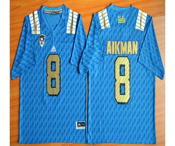 UCLA Bruins #8 Troy Aikman Blue 2015 College Football Jersey