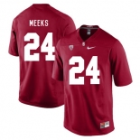 Stanford Cardinal 24 Quenton Meeks Cardinal College Football Jersey