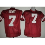 Stanford Cardinals #7 Elways Red Jersey