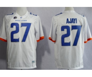 Boise State Broncos #27 Jay Ajayi 2013 White Jersey