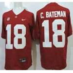 Alabama Crimson Tide #18 Cooper Bateman Red 2015 College Football Nike Limited Jersey