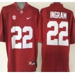 Alabama Crimson Tide #22 Mark Ingram Red 2015 College Football Nike Limited Jersey