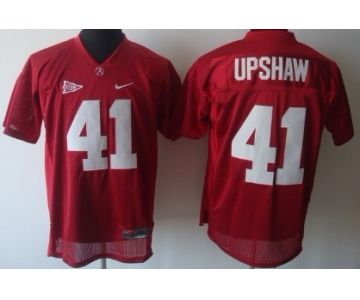 Alabama Crimson Tide #41 Courtney Upshaw Red Jersey