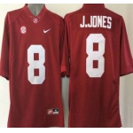 Alabama Crimson Tide #8 Julio Jones Red 2015 College Football Nike Limited Jersey