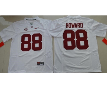 Men's Alabama Crimson Tide #88 O. J. Howard Red Limited Stitched College Football Nike NCAA Jersey