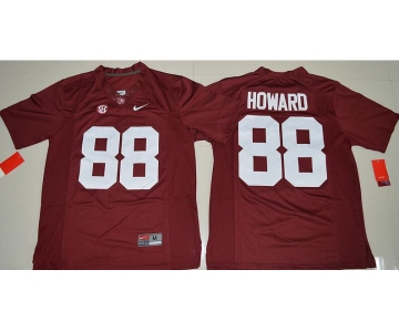 Men's Alabama Crimson Tide #88 O. J. Howard Red Stitched NCAA Nike Limited College Football Jersey