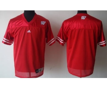 Wisconsin Badgers Blank Red Jersey