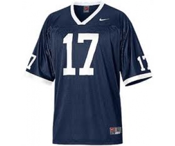 Penn State Nittany Lions #17 Navy Blue Jersey