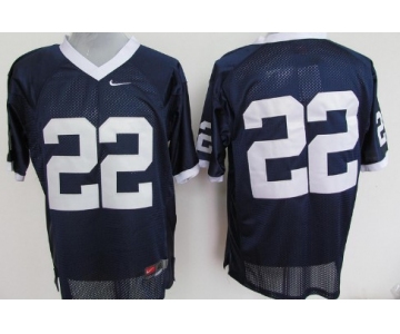 Penn State Nittany Lions #22 Navy Blue Jersey