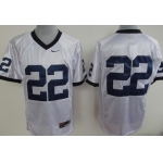 Penn State Nittany Lions #22 White Jersey