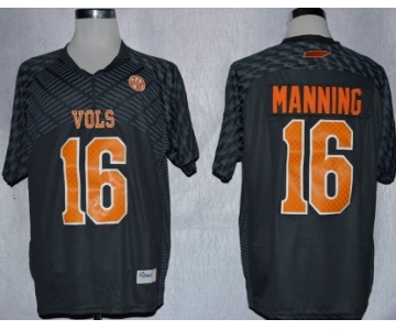 Tennessee Volunteers #16 Peyton Manning 2013 Gray Jersey