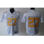 Tennessee Volunteers #27 Arian Foster White Jersey