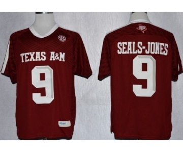 Texas A&M Aggies #9 Ricky Seals-Jones 2013 Red Jersey