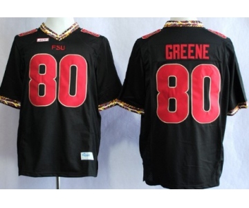 Florida State Seminoles #80 Rashad Greene 2013 Black Jersey