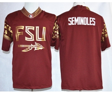 Florida State Seminoles Blank Seminoles Team Pride Fashion Red Jersey