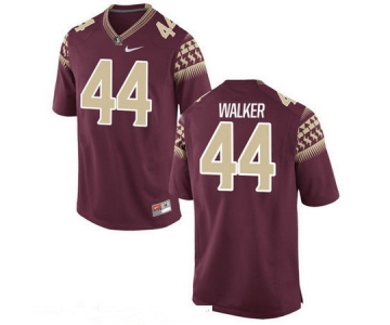 Men's Florida State Seminoles #44 DeMarcus Walker Red Stitched College Football 2016 Nike NCAA Jersey