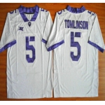 TCU Horned Frogs #5 LaDainian Tomlinson White 2015 College Football Jersey