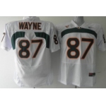 Miami Hurricanes #87 Wayne White Jersey