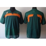 Miami Hurricanes Blank Green Jersey