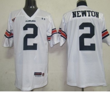 Auburn Tigers #2 Newton White Jersey