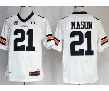 Auburn Tigers #21 Tre Mason White Jersey