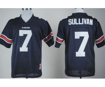 Auburn Tigers #7 Pat Sullivan Navy Blue Jersey