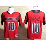 Louisville Cardinals #10 Gorgui Dieng 2013 March Madness Red Jersey