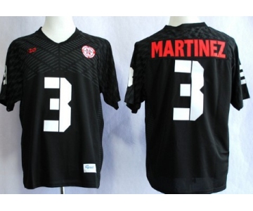 Nebraska Cornhuskers #3 Taylor Martinez 2013 Black Jersey