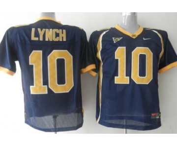 California Golden Bears #10 Lynch Blue Jersey