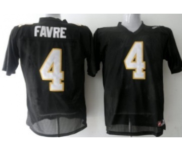 Southern Mississippi Golden Eagles #4 Favre Black Jersey