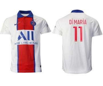 Men 2020-2021 club Paris St German away aaa version 11 white Soccer Jerseys