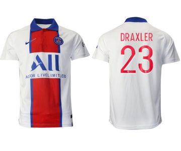 Men 2020-2021 club Paris St German away aaa version 23 white Soccer Jerseys