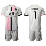 Men 2021-2022 Club Paris St German away white 1 Soccer Jersey