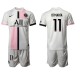 Men 2021-2022 Club Paris St German away white 11 Soccer Jersey