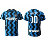 Men 2020-2021 club Inter Milan home aaa versio 10 blue Soccer Jerseys