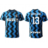 Men 2020-2021 club Inter Milan home aaa versio 13 blue Soccer Jerseys