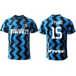 Men 2020-2021 club Inter Milan home aaa versio 15 blue Soccer Jerseys